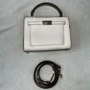 Coach Mini Lane Top Handle in Colorblock